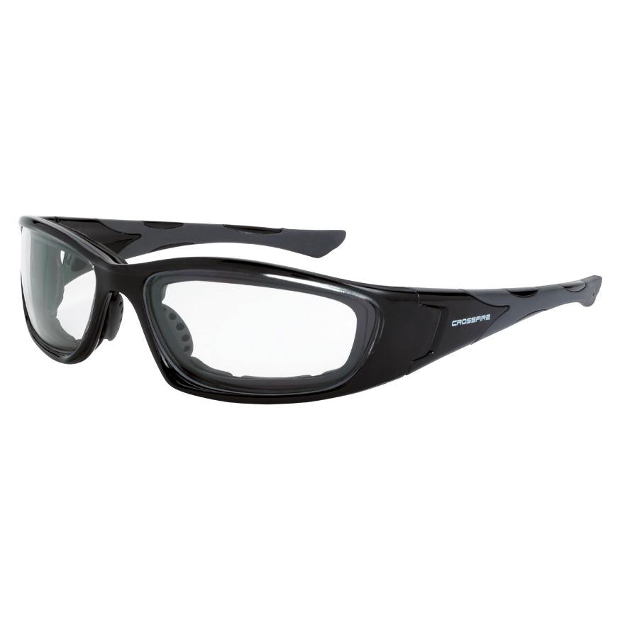 Brown Mirror Anti-Fog Lens Glasses - CrossFire - Protective