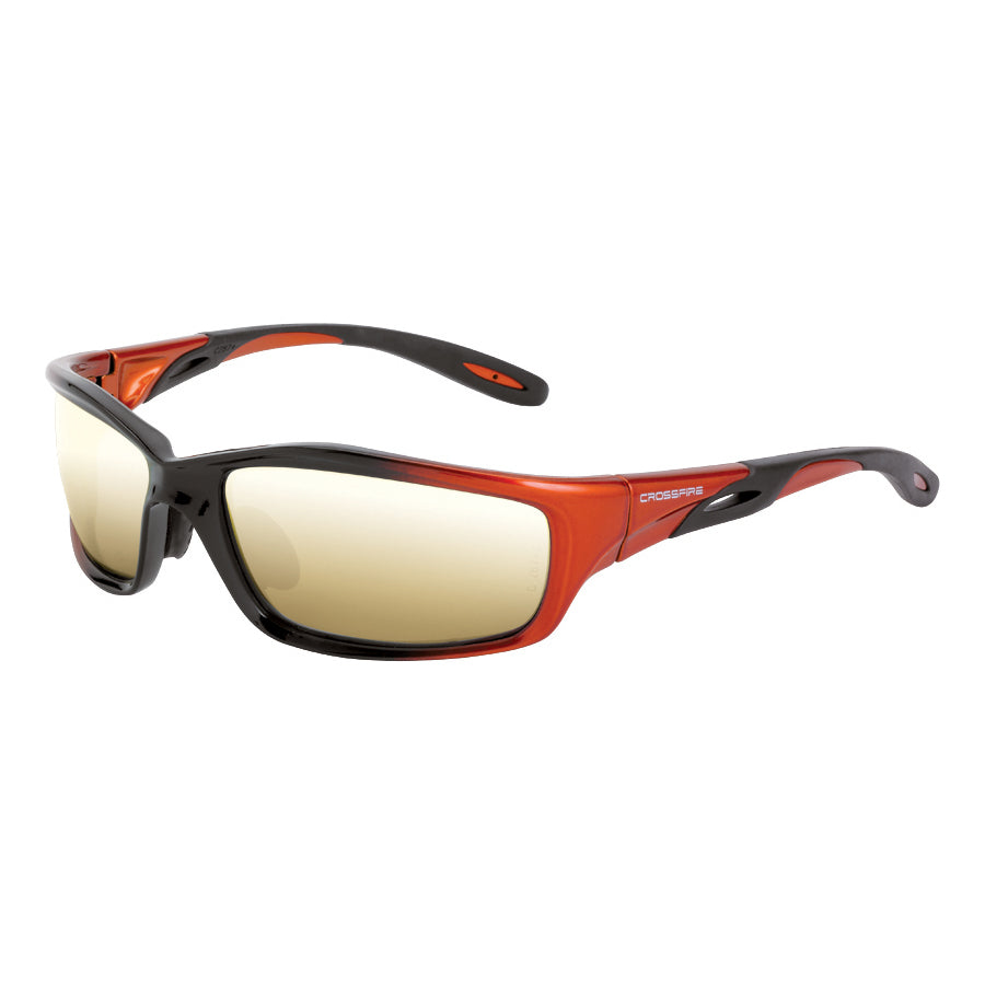 Brown Polarized Lens Glasses - CrossFire - Stylish Frame
