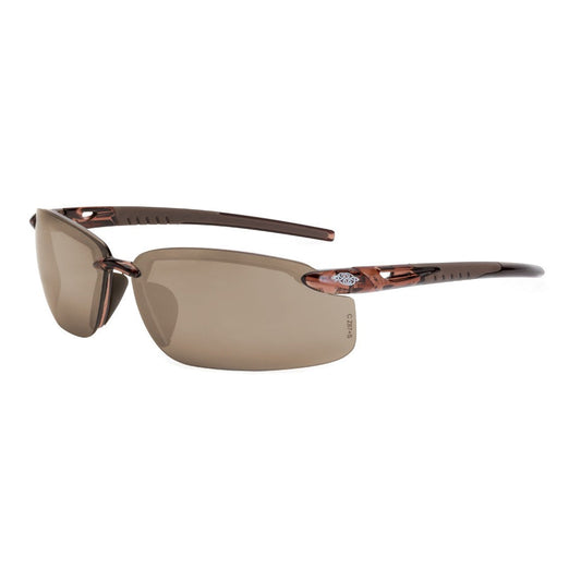Brown Polarized Lens Glasses - CrossFire - HD Lens