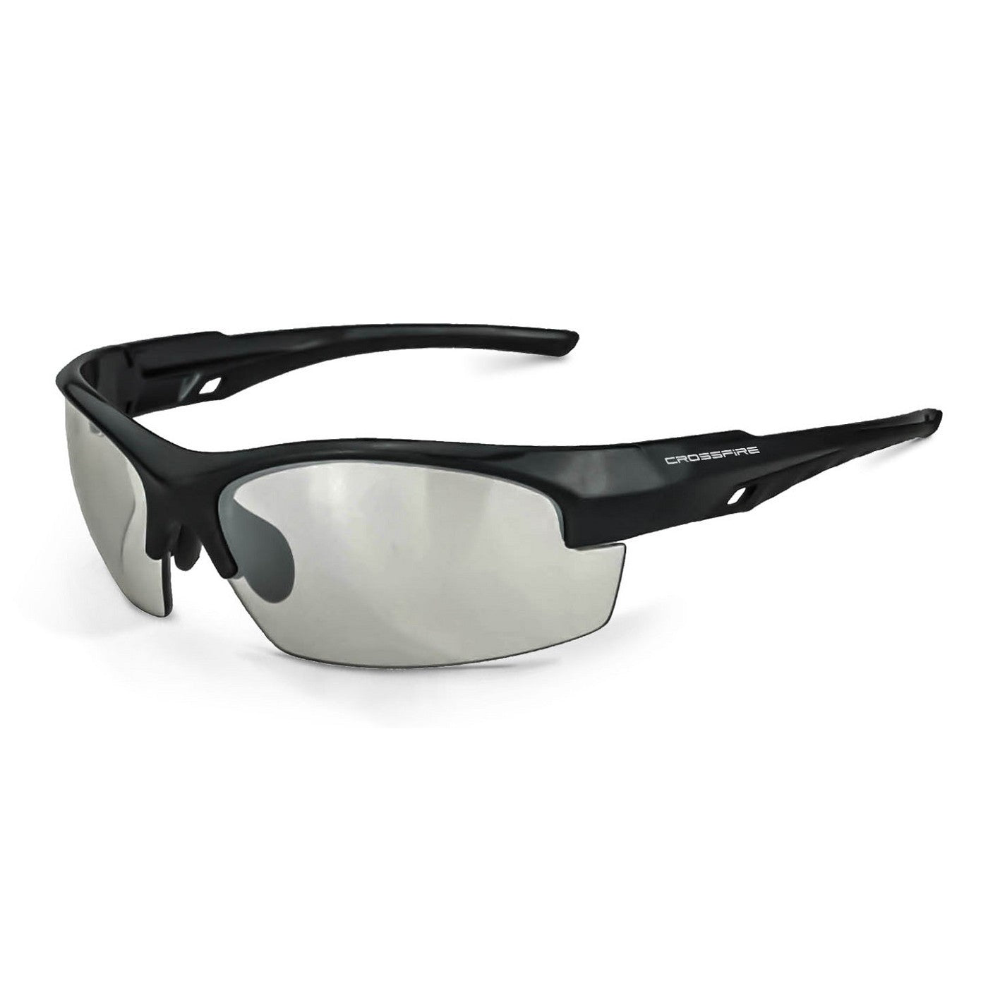 Brown Lens Glasses - CrossFire - Stylish Safety Frame