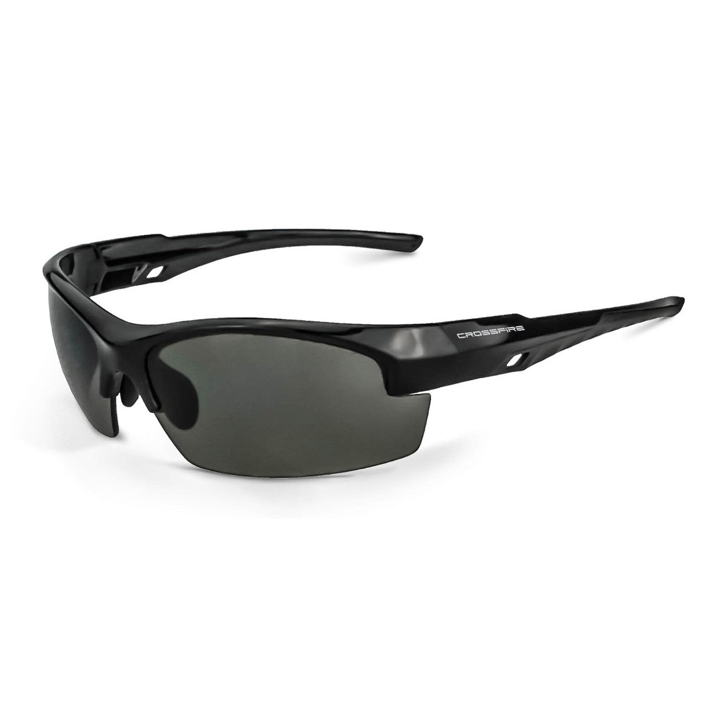 Brown Lens Glasses - CrossFire - Stylish Safety Frame