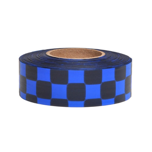 Blue/Black Surveyor Tape - Presco - Durable Flagging Tape
