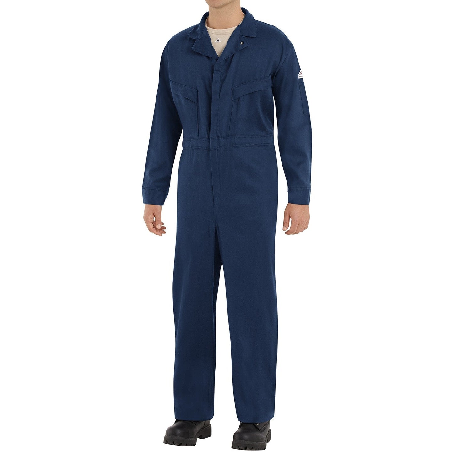 Grey Lightweight Coveralls - Bulwark FR - Durable Fabric