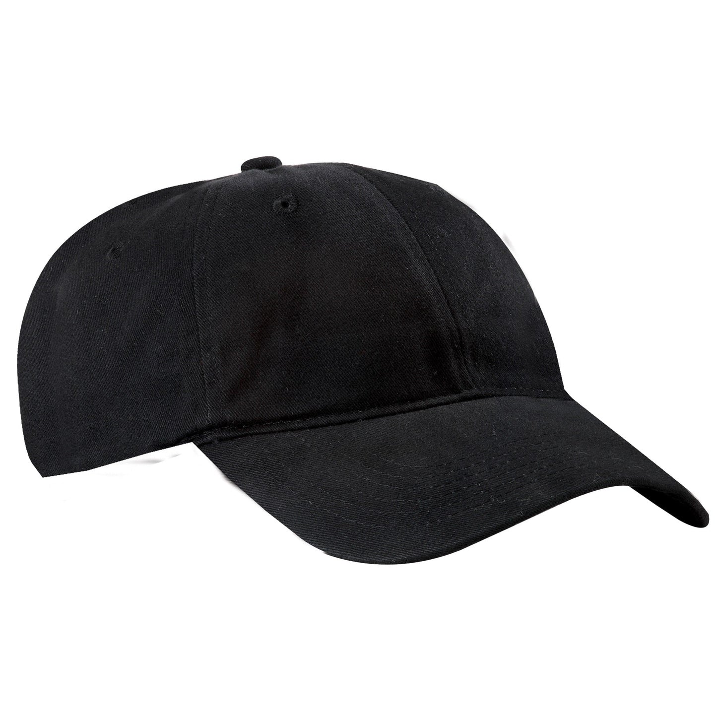 Black Ball Caps - Port & Company - Comfortable Cotton