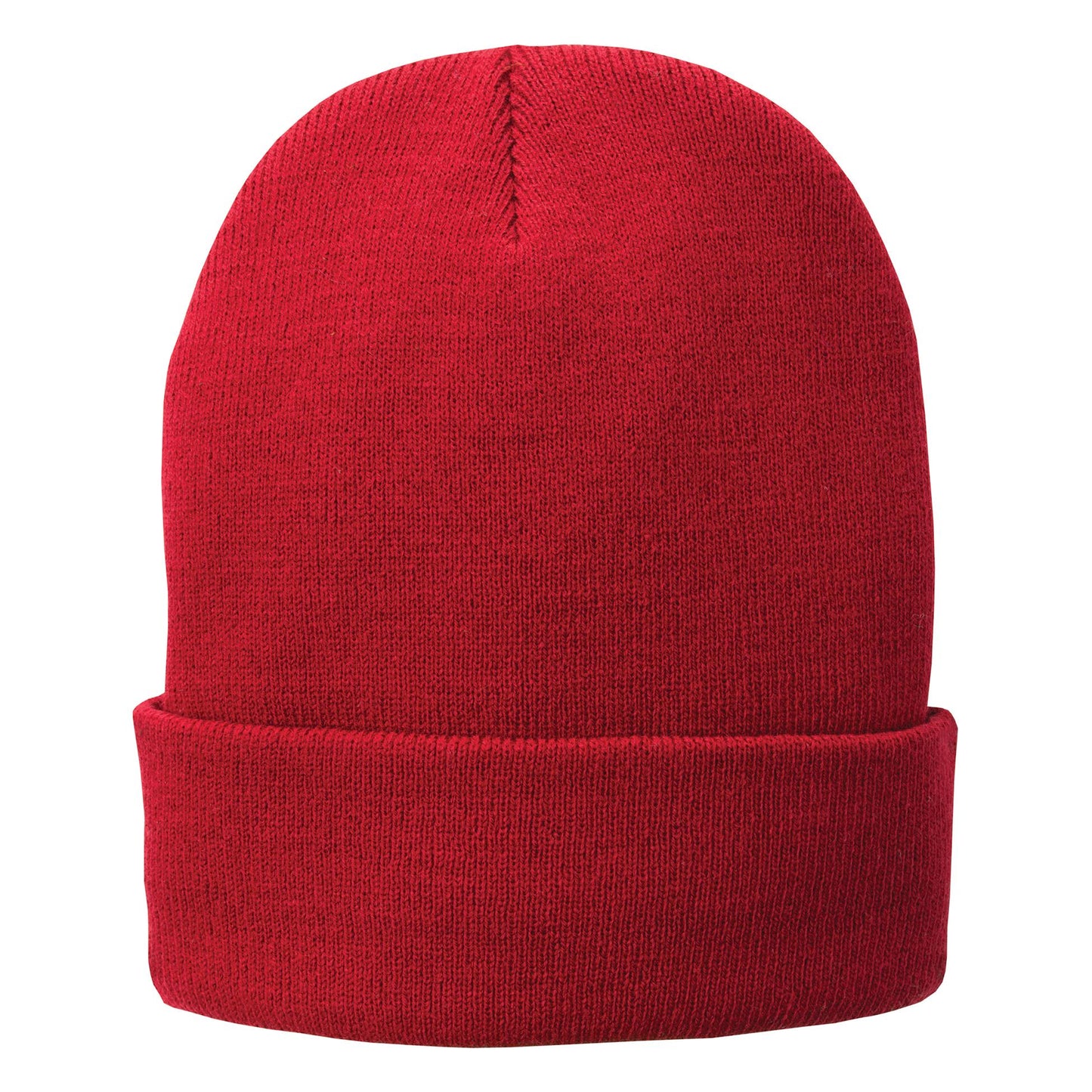 Coyote Brown Beanie - Port & Company - Fleece-Lined