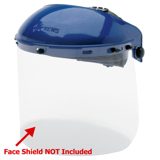 Face Shield NOT Included Headgear - MCR Safety - Durable Design