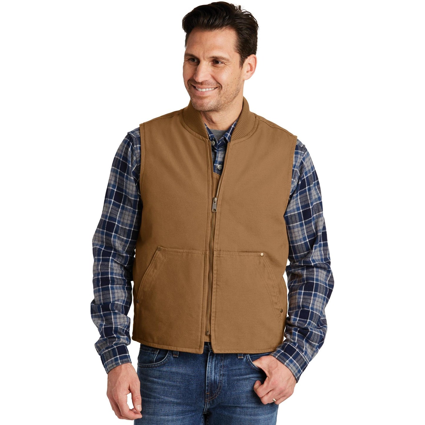 Black Vests - Cornerstone - Sturdy Duck Cloth - Reliable Style