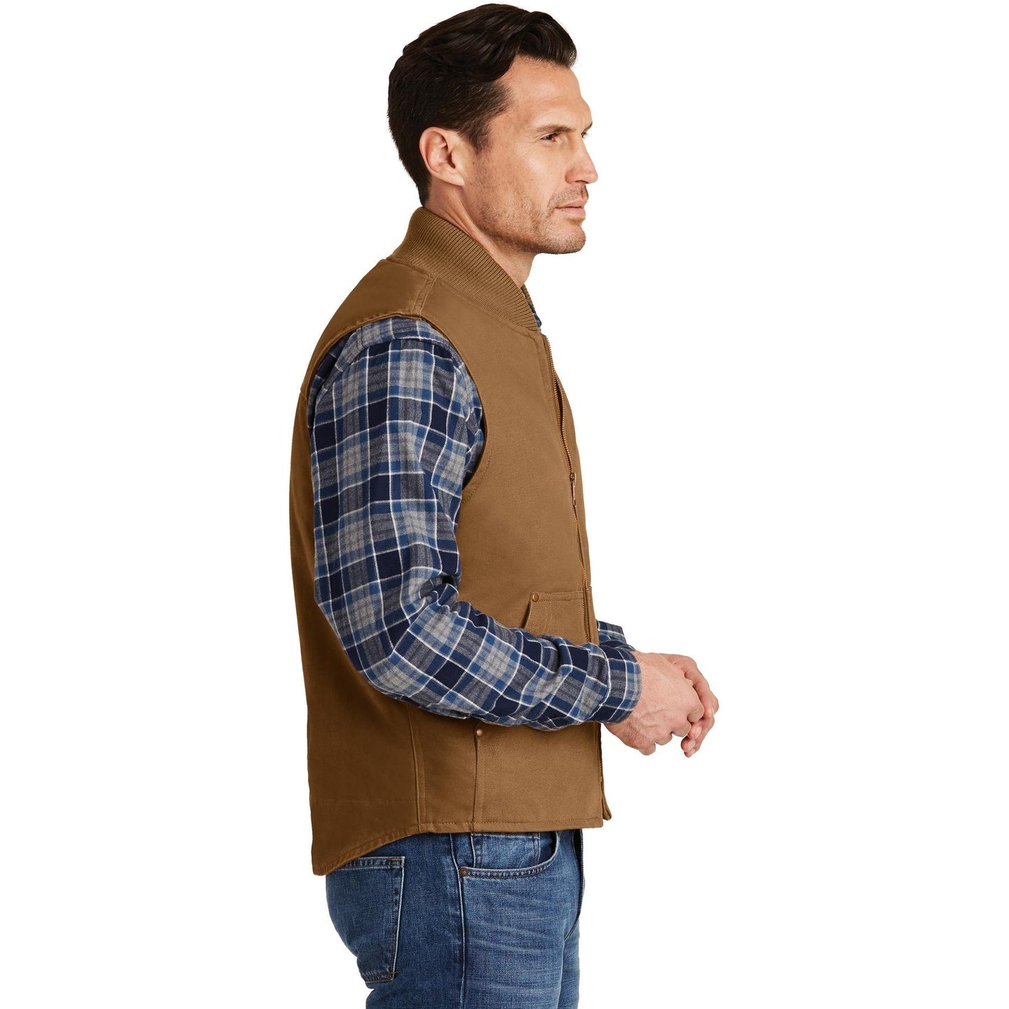 Black Vests - Cornerstone - Sturdy Duck Cloth - Reliable Style