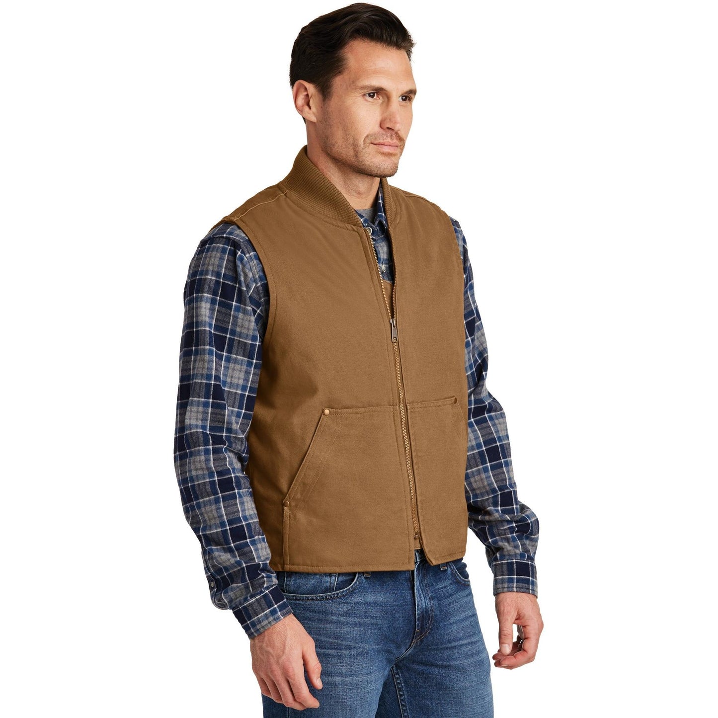 Black Vests - Cornerstone - Sturdy Duck Cloth - Reliable Style