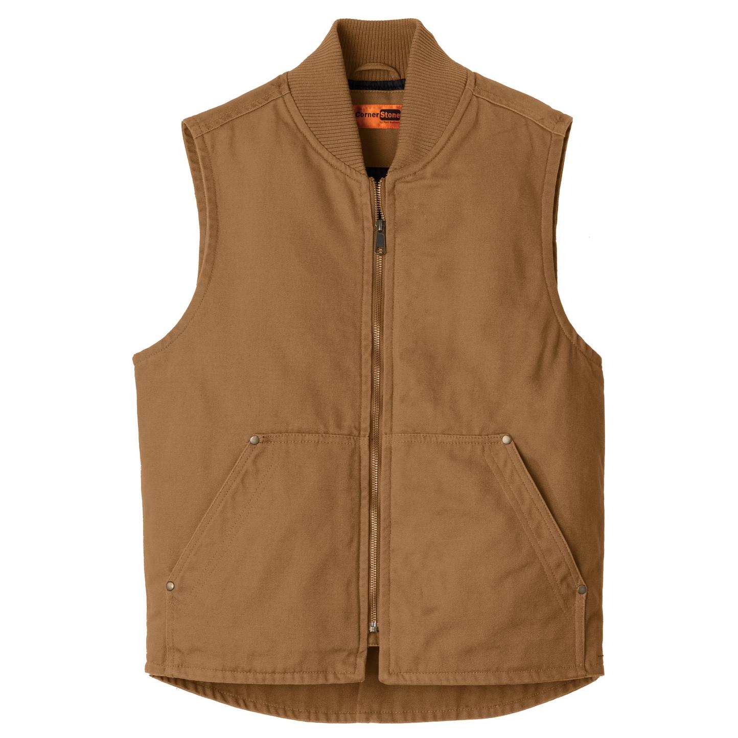 Black Vests - Cornerstone - Sturdy Duck Cloth - Reliable Style