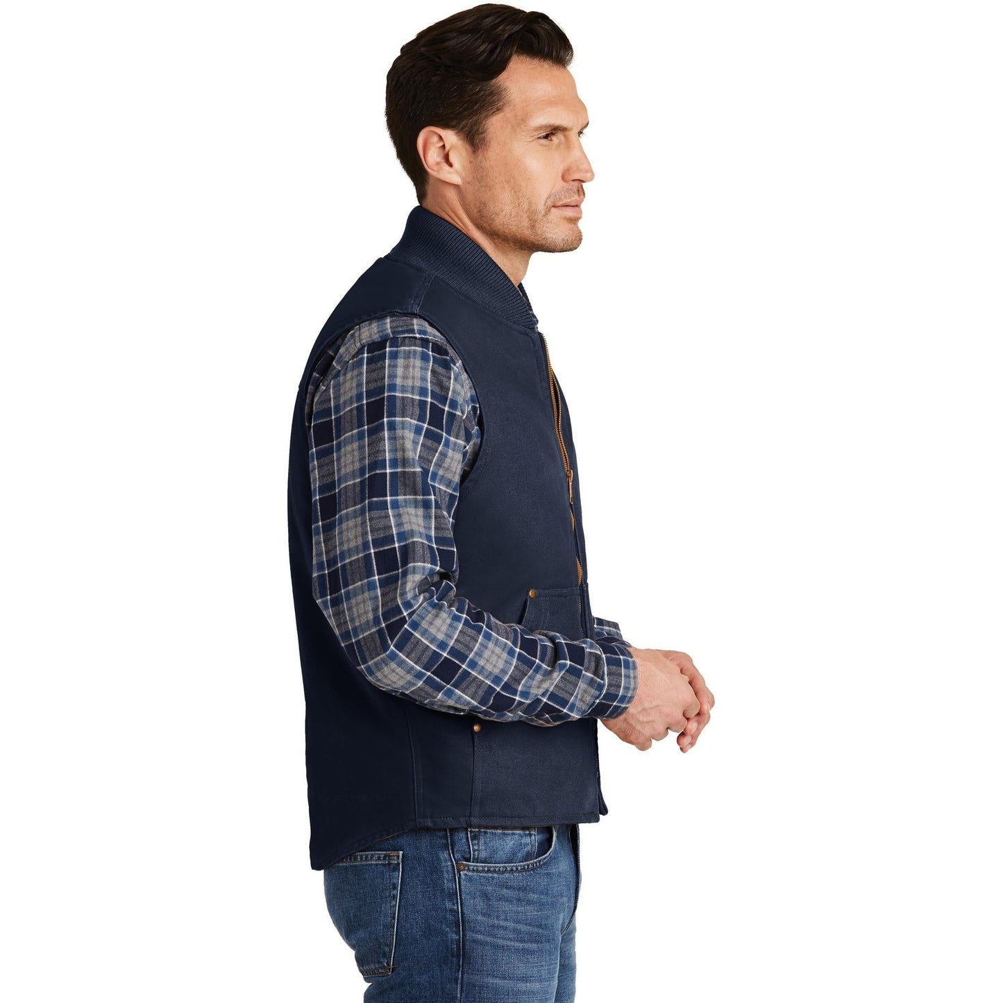 Black Vests - Cornerstone - Sturdy Duck Cloth - Reliable Style