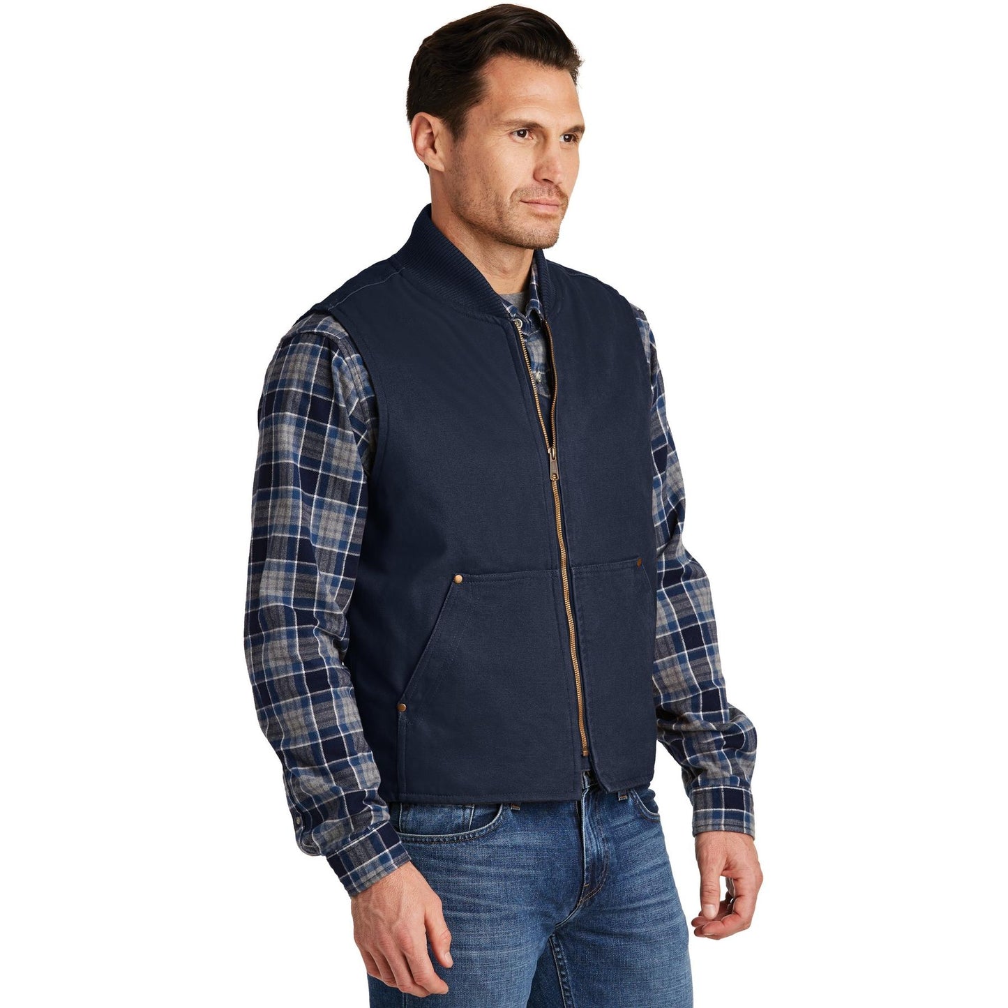 Black Vests - Cornerstone - Sturdy Duck Cloth - Reliable Style