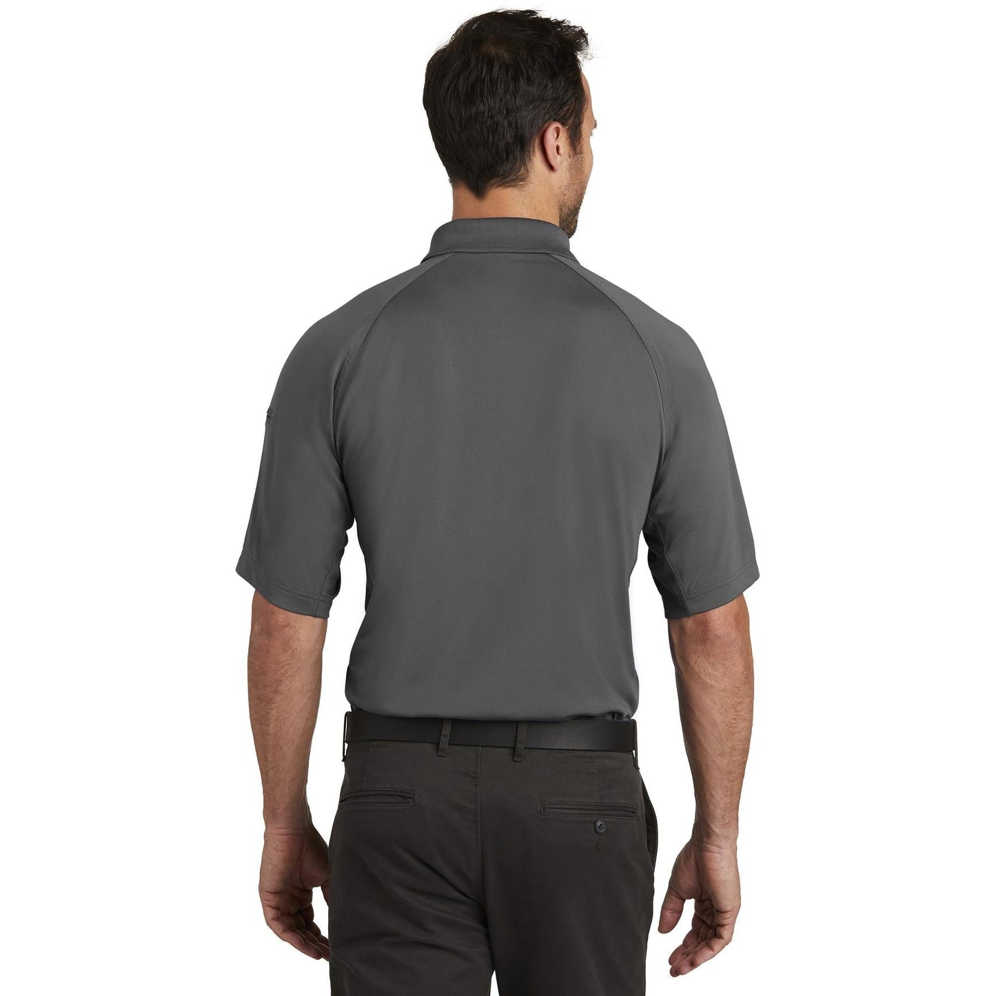 Black Polo Shirt - Cornerstone - Snag-Proof Polyester