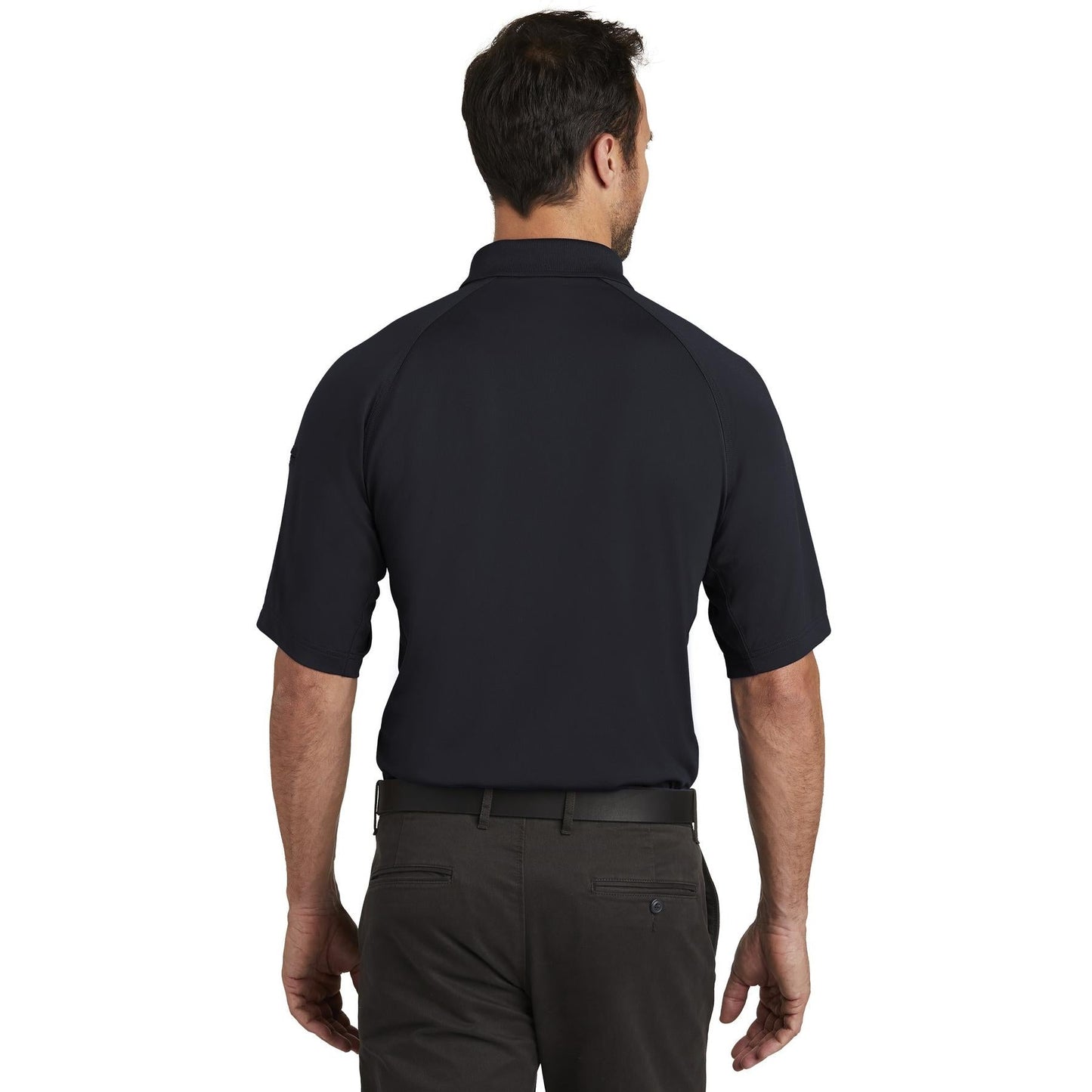 Black Polo Shirt - Cornerstone - Snag-Proof Polyester