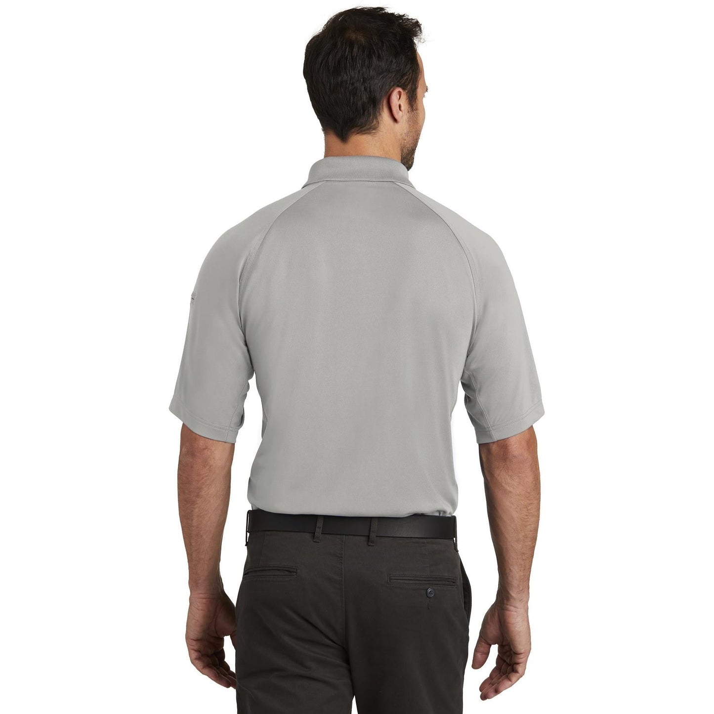 Black Polo Shirt - Cornerstone - Snag-Proof Polyester