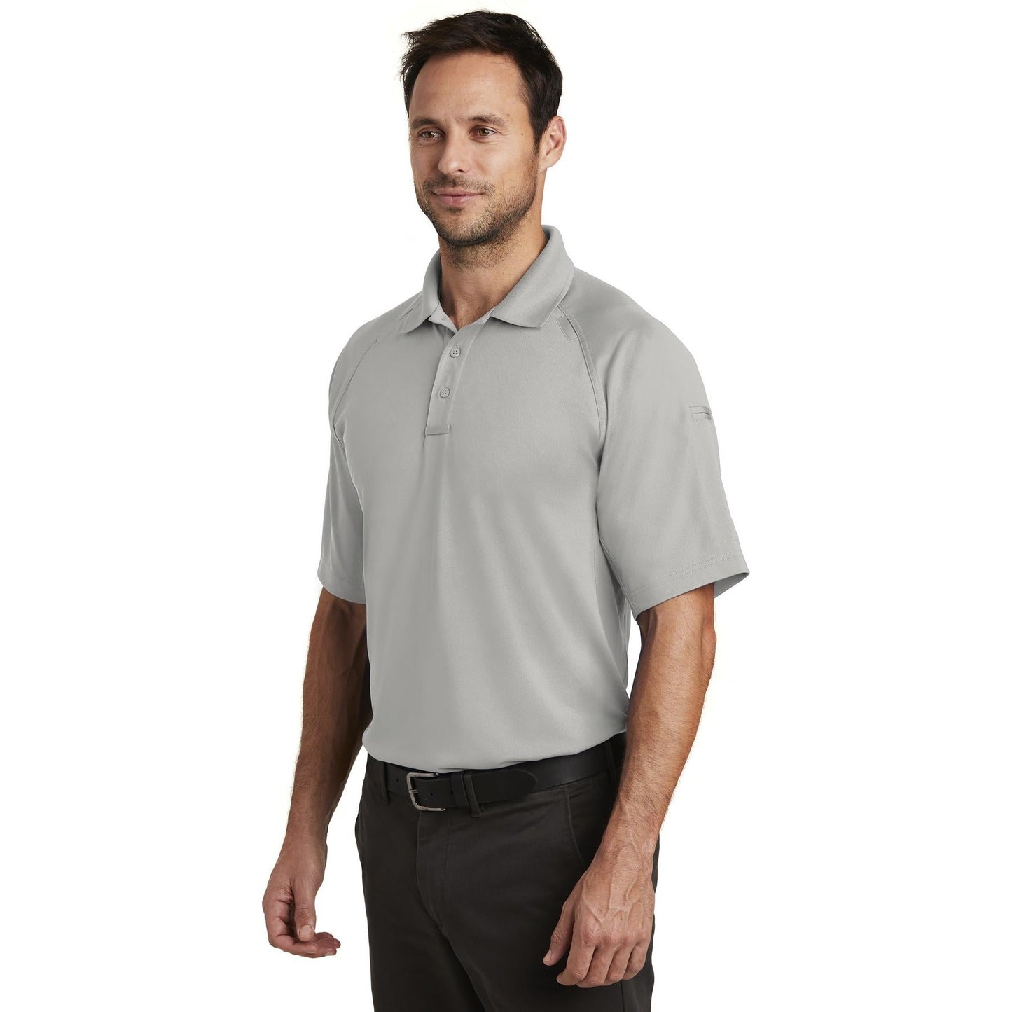 Black Polo Shirt - Cornerstone - Snag-Proof Polyester