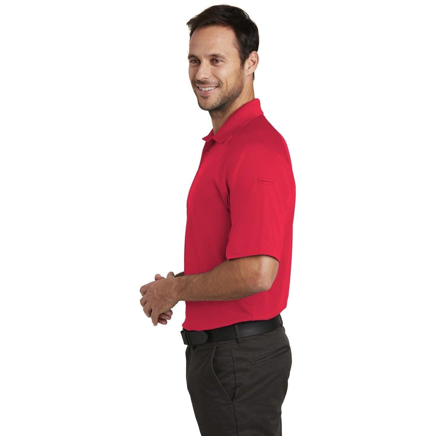 Black Polo Shirt - Cornerstone - Snag-Proof Polyester