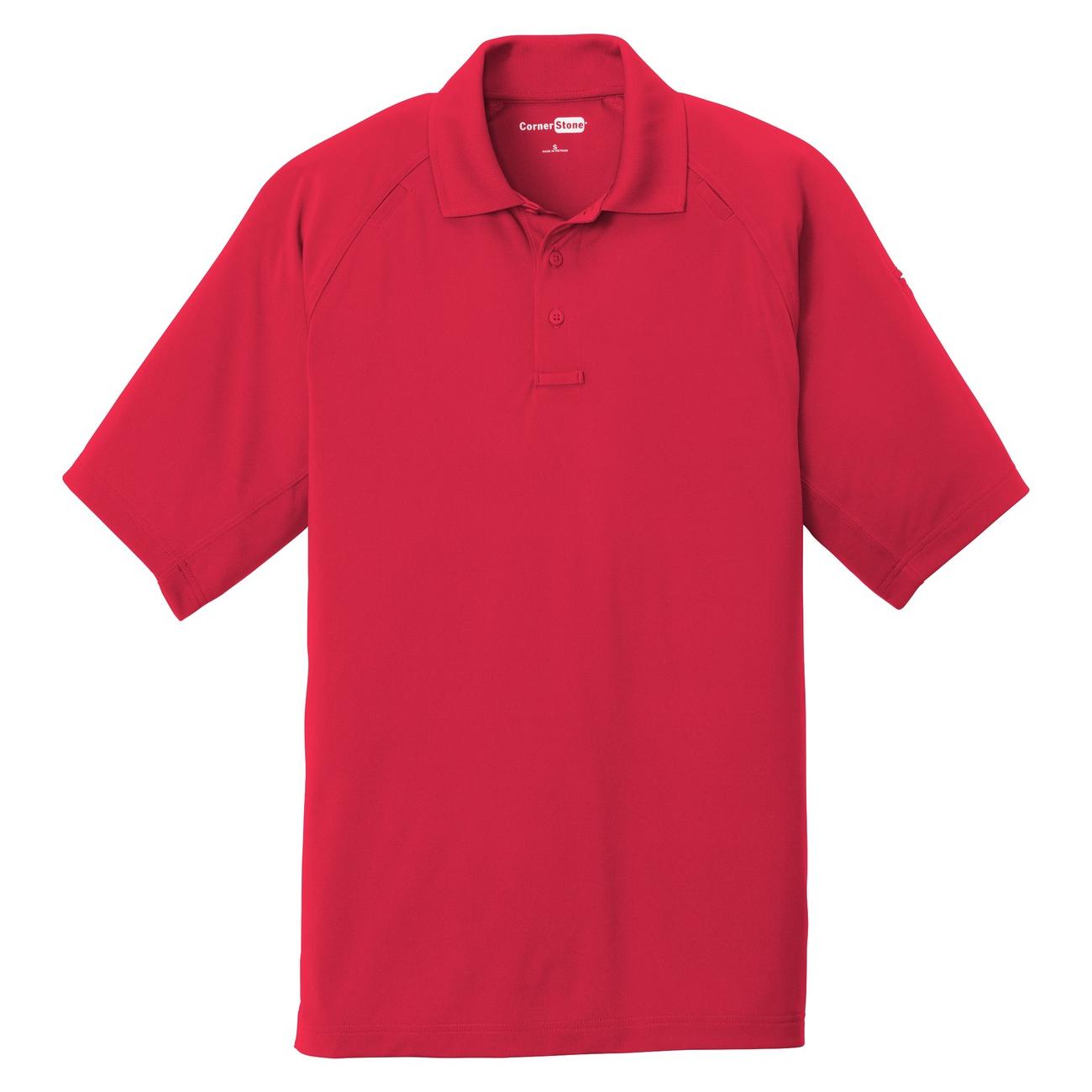 Black Polo Shirt - Cornerstone - Snag-Proof Polyester