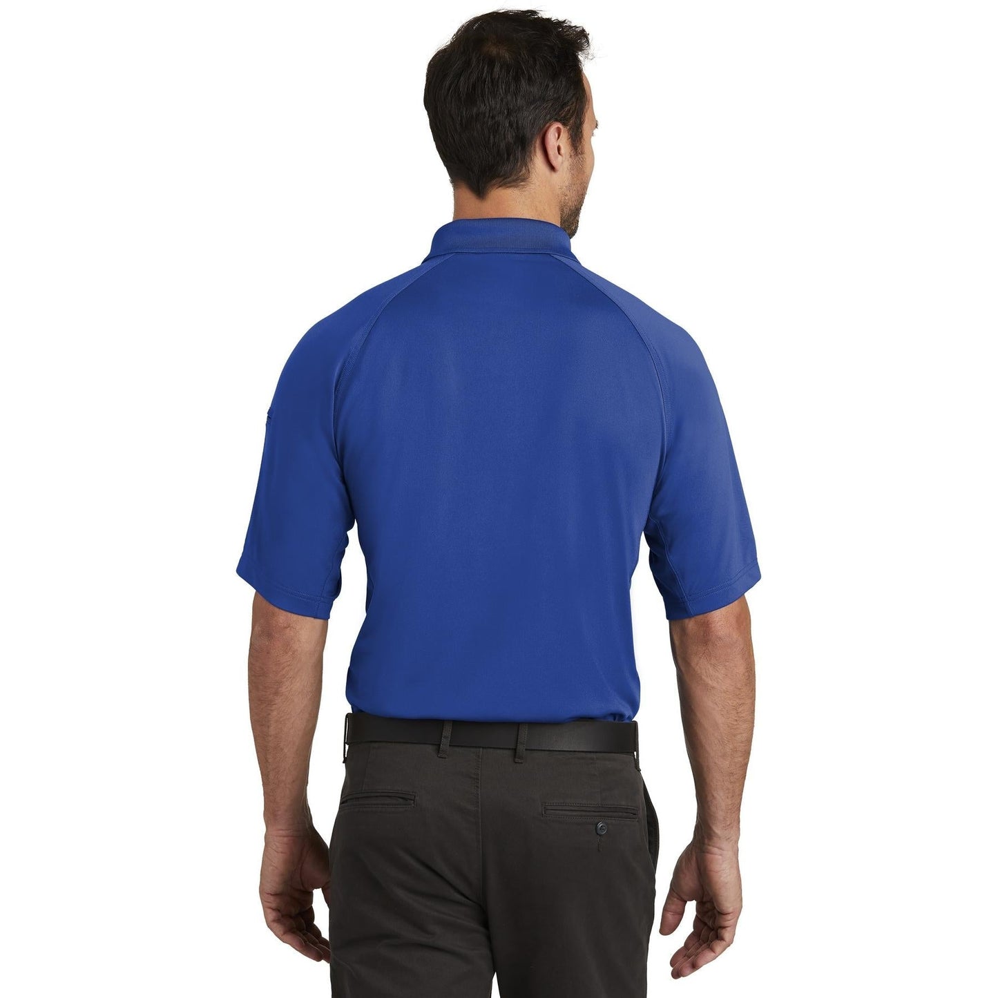 Black Polo Shirt - Cornerstone - Snag-Proof Polyester