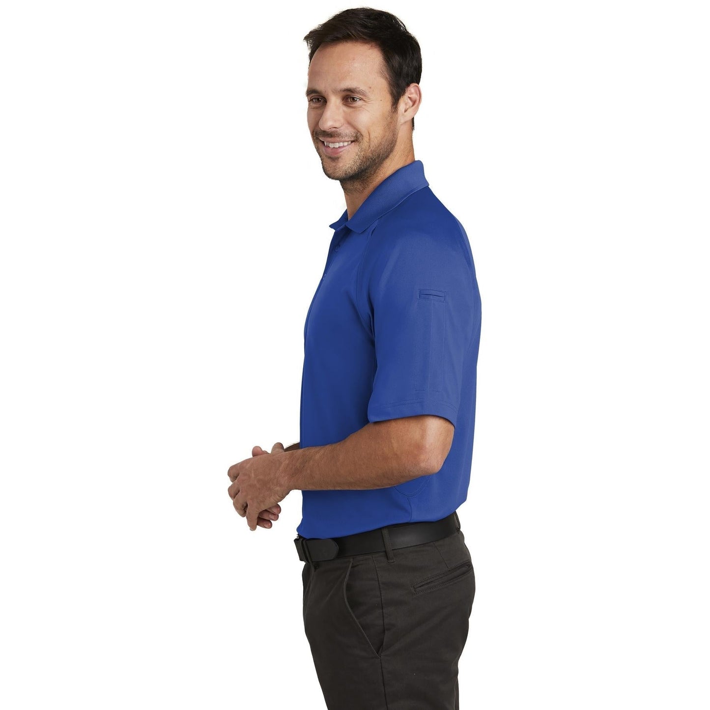 Black Polo Shirt - Cornerstone - Snag-Proof Polyester