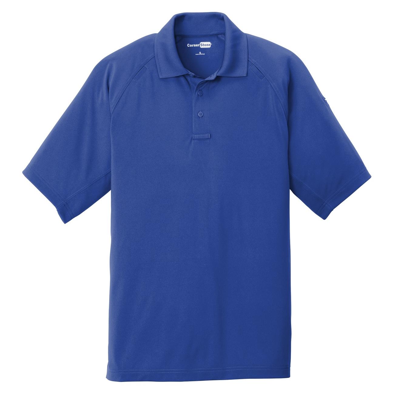 Black Polo Shirt - Cornerstone - Snag-Proof Polyester