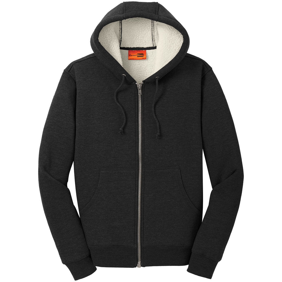 Black Jackets - Cornerstone - Heavyweight Hooded Fleece