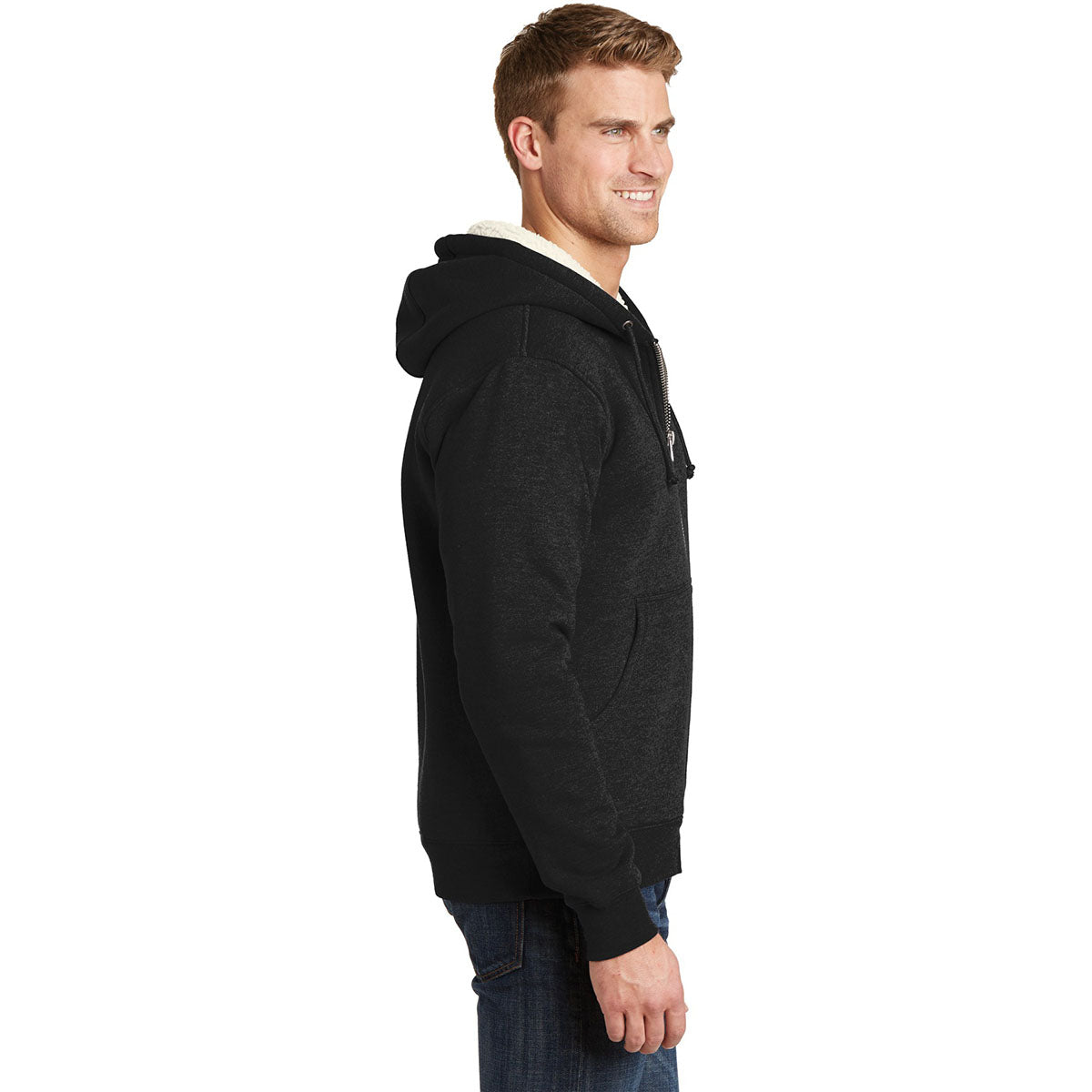 Black Jackets - Cornerstone - Heavyweight Hooded Fleece