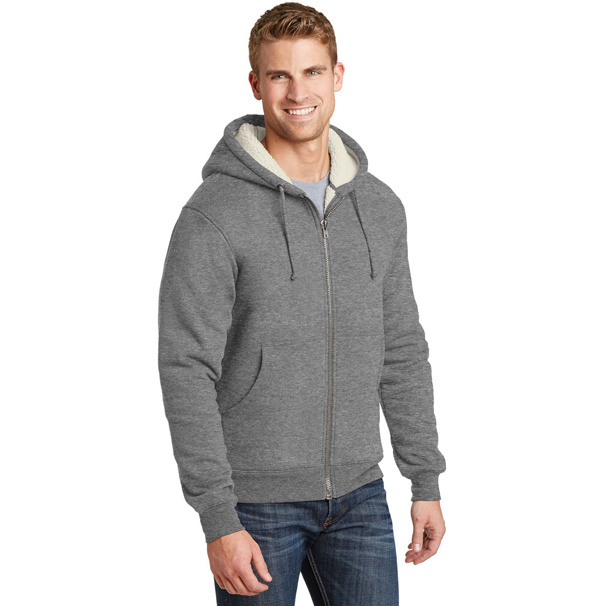 Black Jackets - Cornerstone - Heavyweight Hooded Fleece