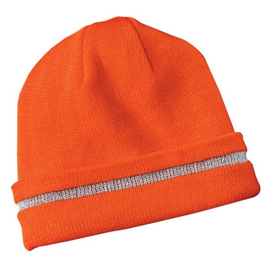 Orange Beanies - Cornerstone - Reflective Acrylic