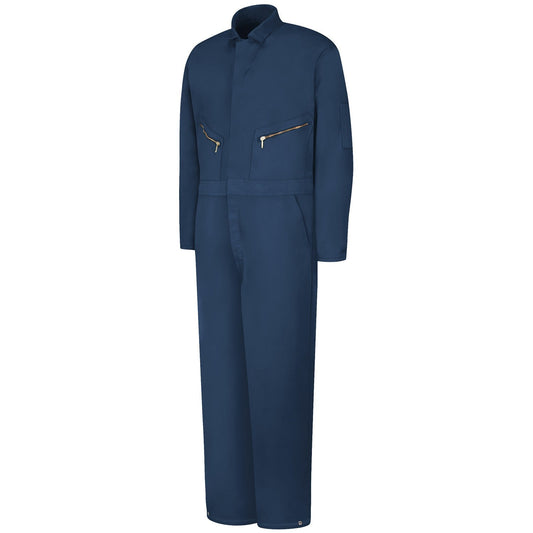 Blue Insulated Coveralls - Red Kap - Durable Fabric
