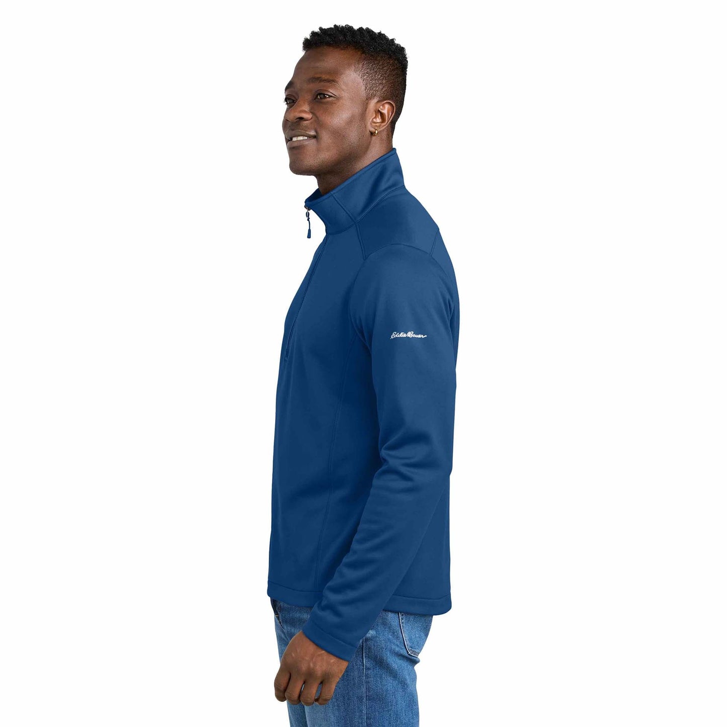 Black Sweatshirts - Eddie Bauer - Smooth Fleece Mid Layer