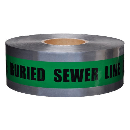 Detectable Underground Warning Tape - Presco - High Visibility