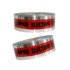 Detectable Underground Warning Tape - Presco - High Visibility