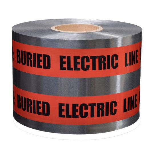 Detectable Underground Warning Tape - Presco - High Visibility
