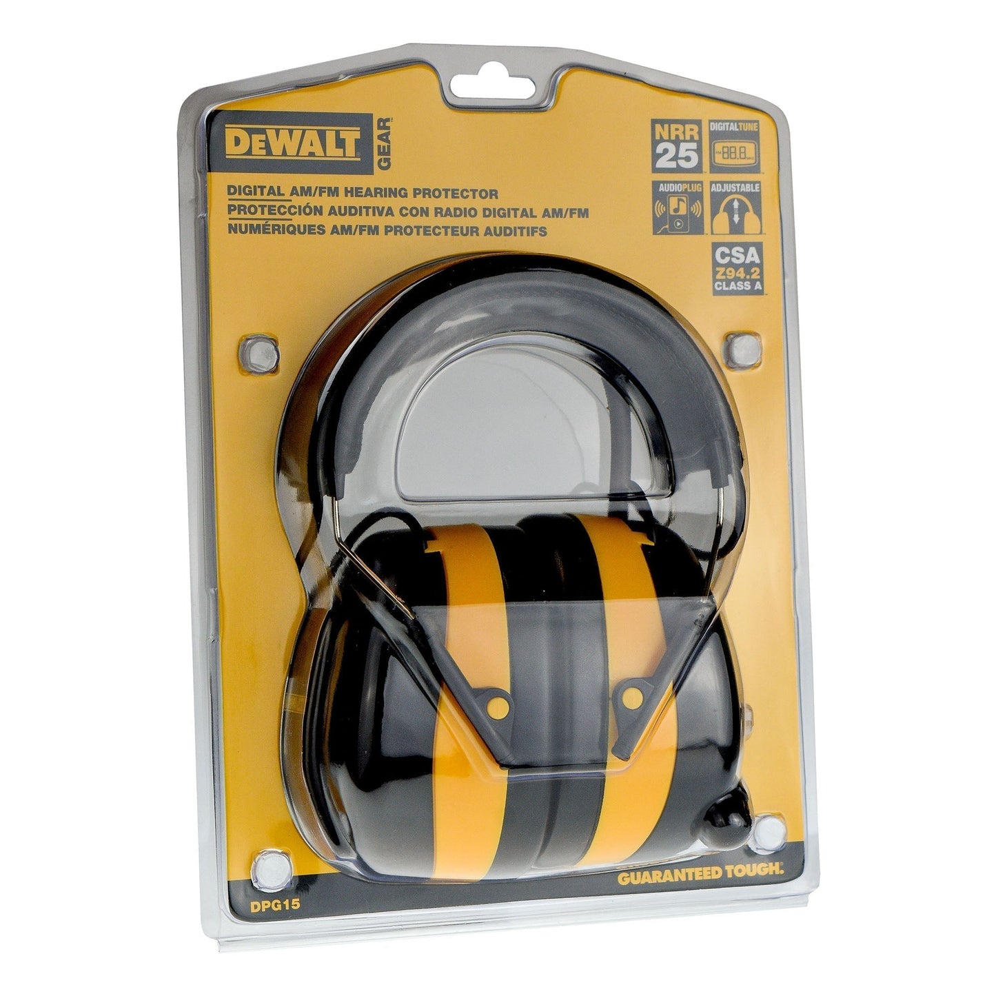 25 NRR Ear Muffs - DeWalt - Comfortable Design