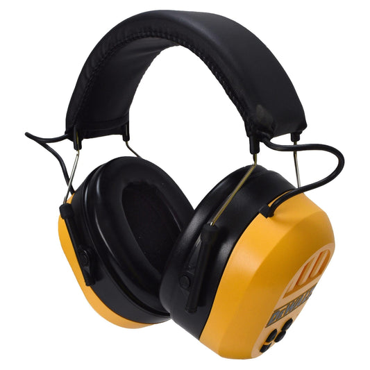Black/Yellow Ear Muffs - DeWalt - Bluetooth Protection