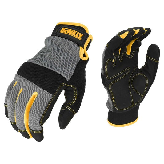 Gray Performance Gloves - DeWalt - Foam Padded Comfort