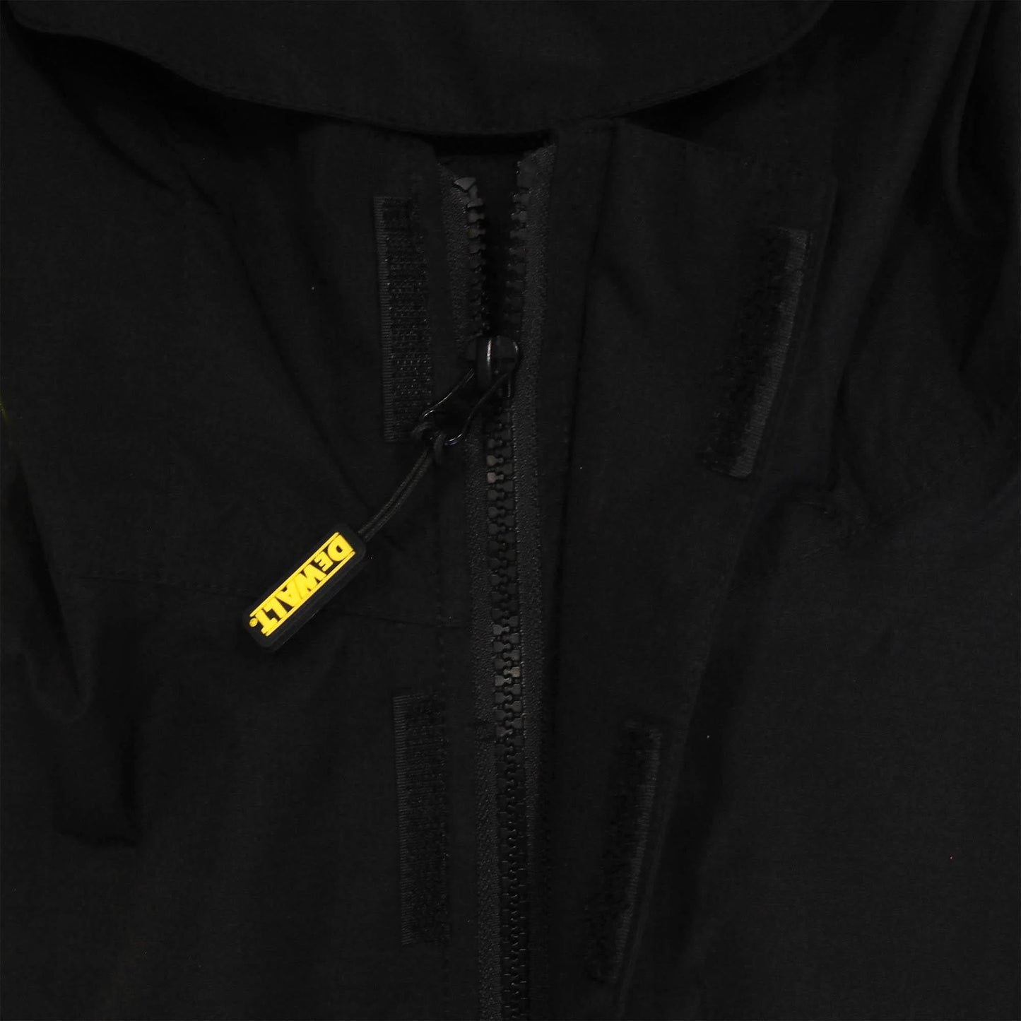 Black Rain Jacket - DeWalt - Waterproof Lightweight