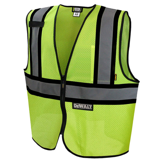 Yellow/Lime Safety Vest - DeWalt - High Visibility