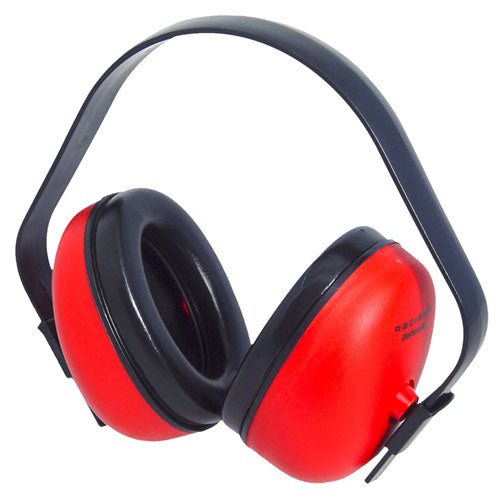 Red Ear Muffs - Radians - Adjustable Comfort Fit