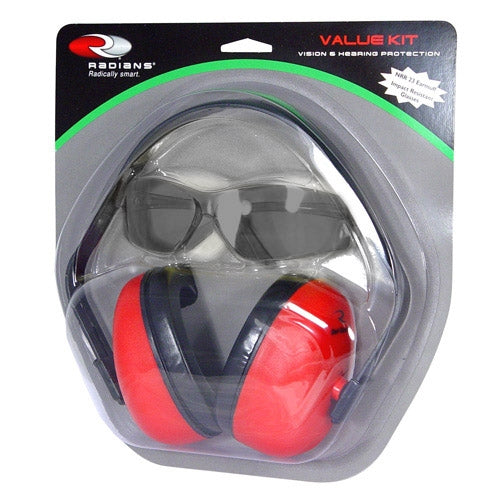 Smoke Lens Safety Glasses - Radians - Protective Kit