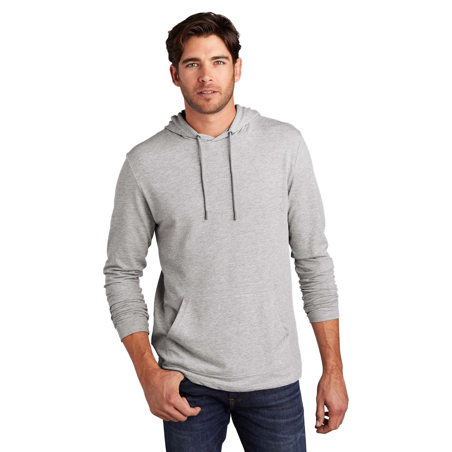 Black Cozy Hoodie - District - French Terry Material
