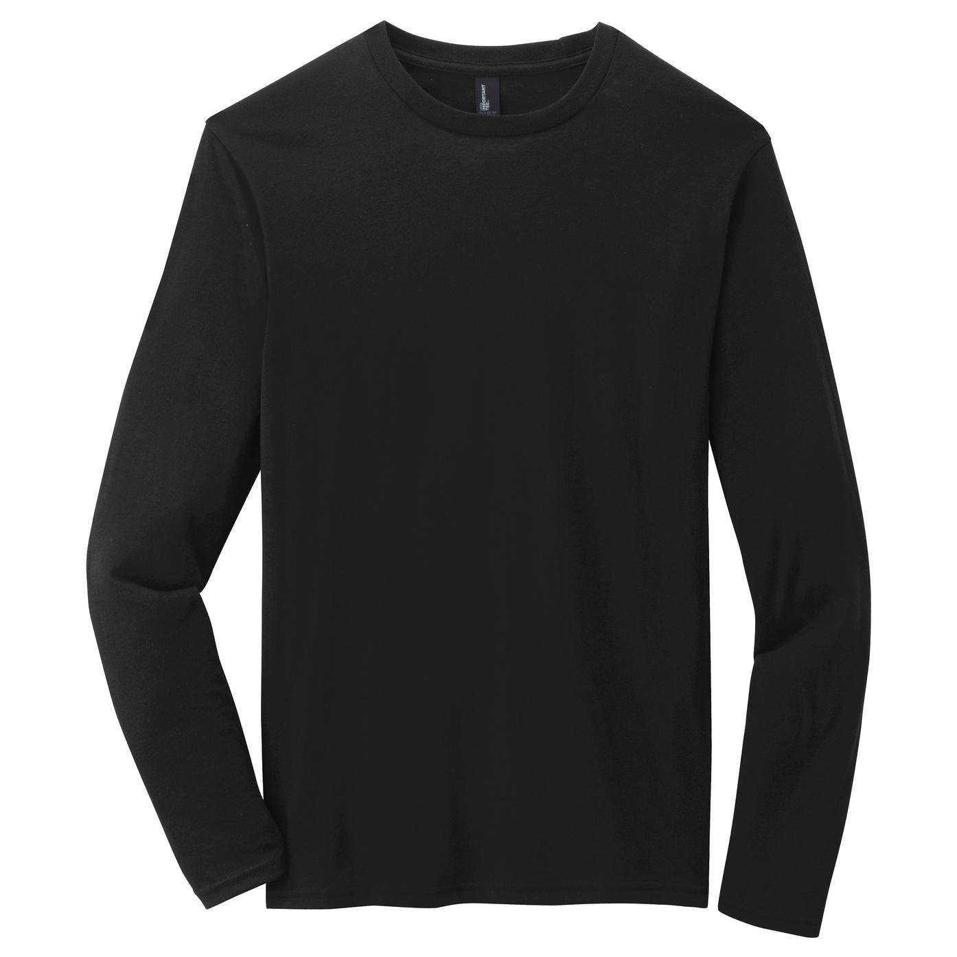 Black T-Shirts - District - Fitted Tee - Soft Cotton - Quality