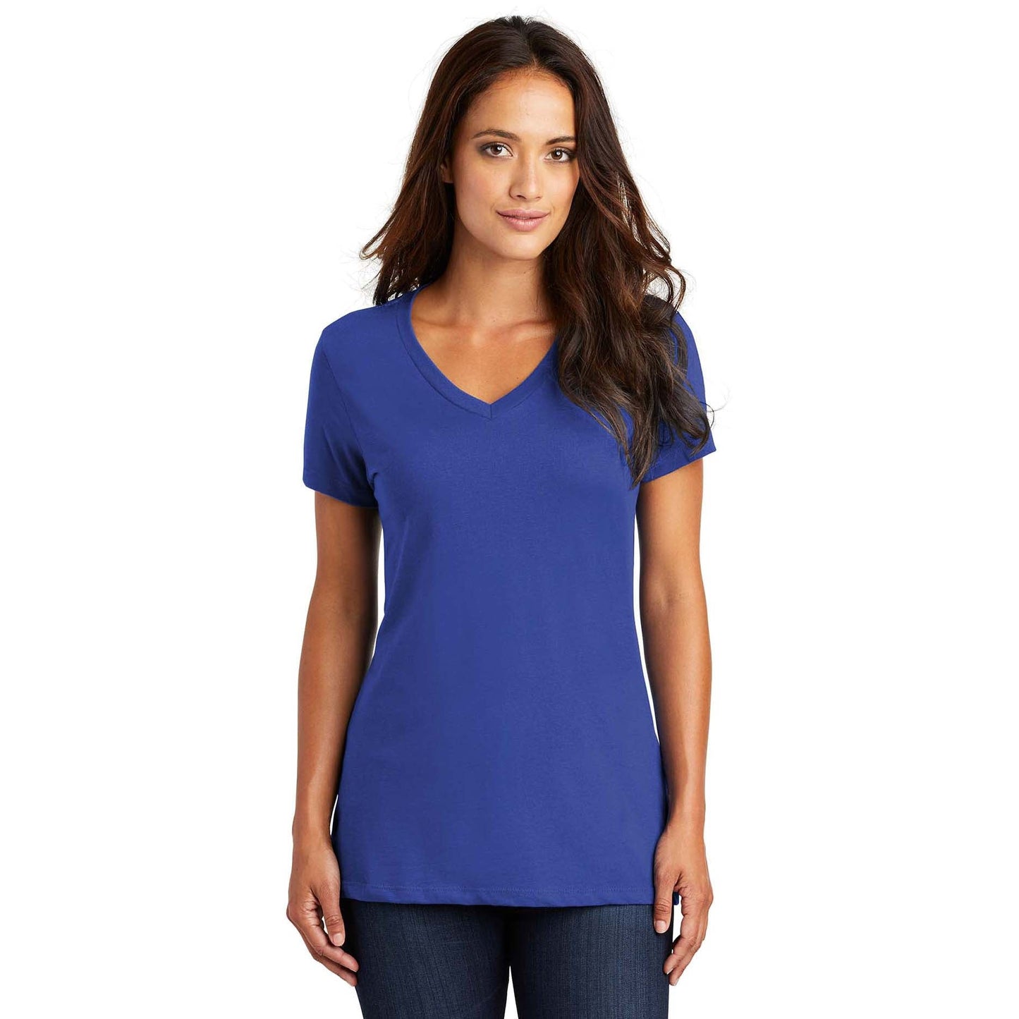 Heathered Nickel T-Shirt - District - Soft Cotton