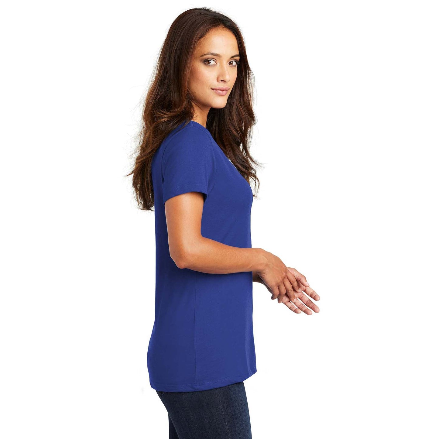 Heathered Nickel T-Shirt - District - Soft Cotton