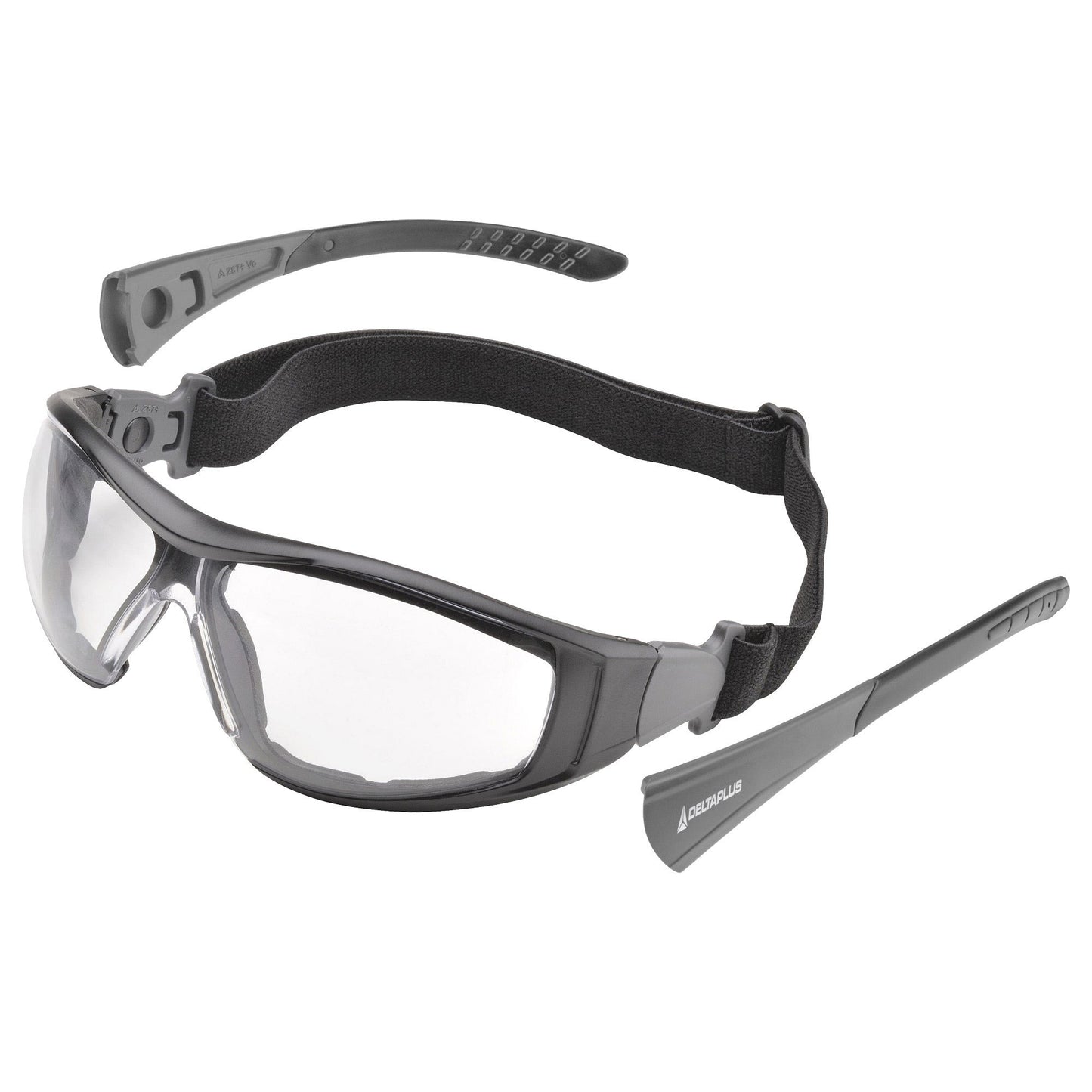 Clear Anti-Fog Lens Goggles - Delta Plus - Low Profile Fit
