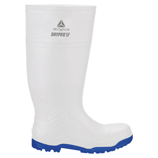 White/Black Work Boots - Delta Plus - Heavy Duty Design