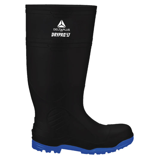 White/Black Work Boots - Delta Plus - Steel Toe Safety