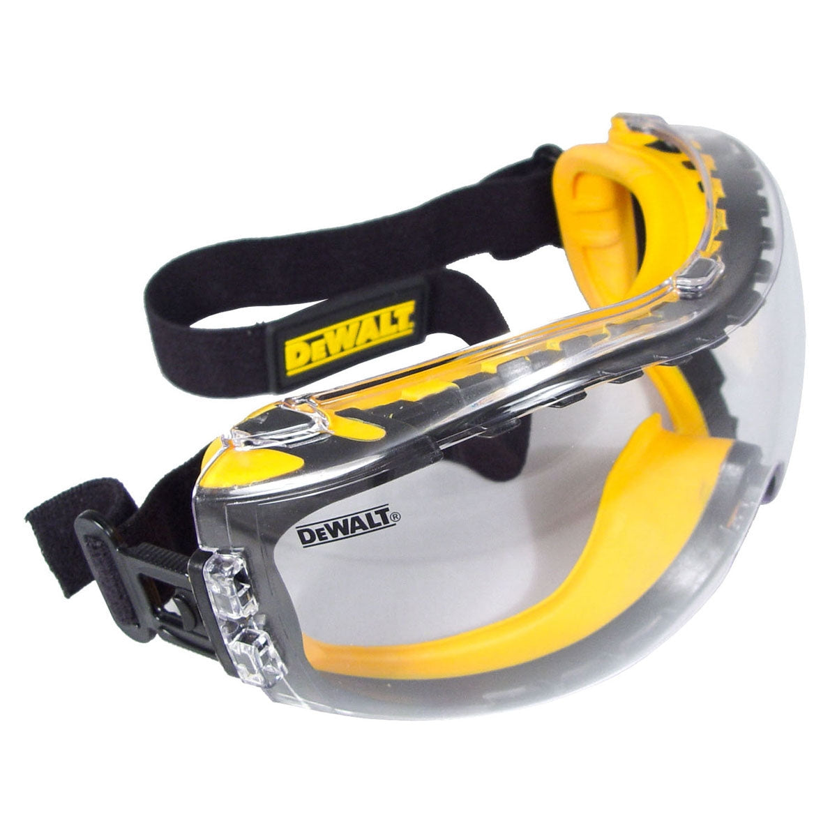 Clear Anti-Fog Lens Goggles - DeWalt - Scratch Resistant