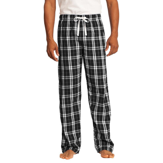 Black Flannel Pants - District - Cozy Cotton Blend